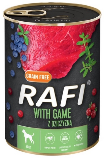 Dolina Noteci Rafi z dziczyzną 400g 41828-uniw