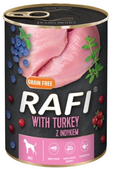 Dolina Noteci Rafi z indykiem 400g 41829-uniw