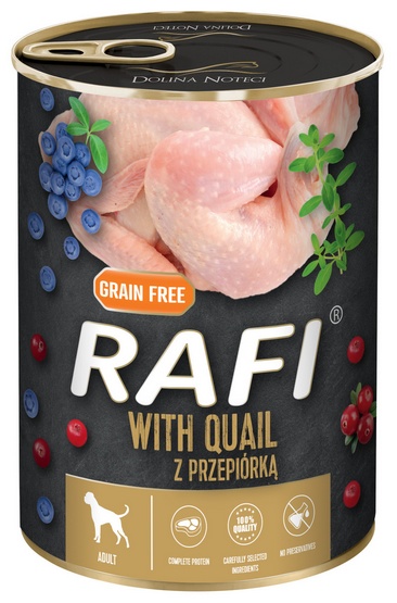 Dolina Noteci Rafi z przepiórką 400g 41827-uniw