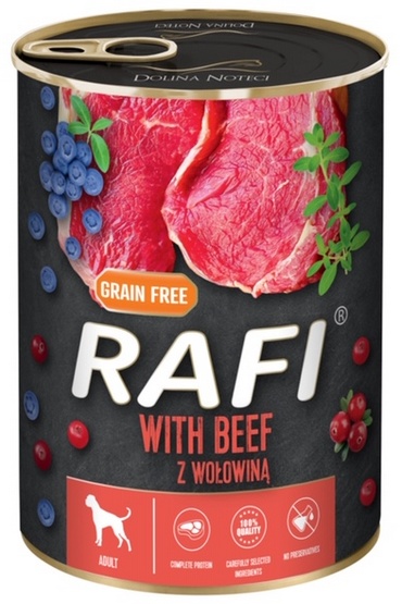 Dolina Noteci Rafi z wołowina 400g 41830-uniw
