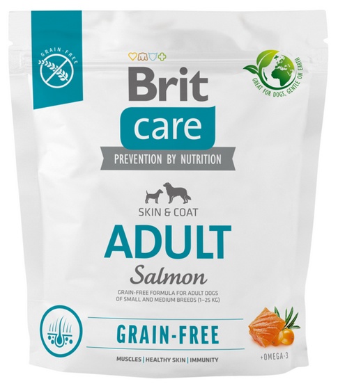 Brit Care Grain-Free Adult Salmon 1 kg 
