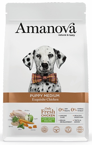 Amanova  Puppy Medium Exquisite Chicken 2kg