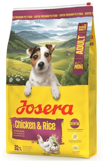 Karma dla psa JOSERA Mini Kurczak z ryżem 10 kg