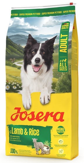 JOSERA Lamb and Rice Adult 12,5kg monoproteinowa karma dla psów