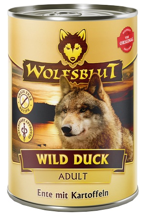 Wolfsblut Dog Wild Duck puszka 395g