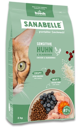 BOSCH Sanabelle Sensitive Kurczak - sucha karma dla kota - 8kg