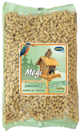 Megan Megi Karma zimowa z insektami 1kg