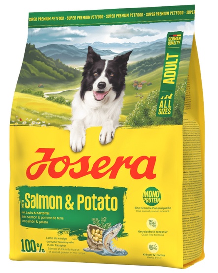 Karma dla psa JOSERA Łosoś z ziemniakami 900 g