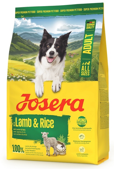 Karma dla psa JOSERA Jagnięcina z ryżem 3 kg