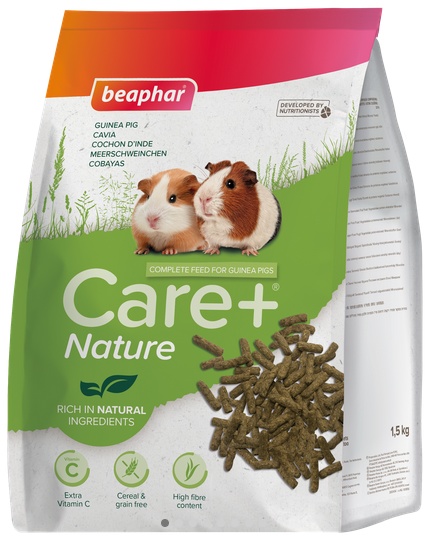 BEAPHAR Care+ Nature Guinea Pig 1,5 kg karma dla świnki morskiej