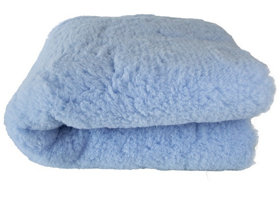 BUBA Dry Bed Legowisko antypoślizgowe 28mm 100x75cm jasny błękit [A38]