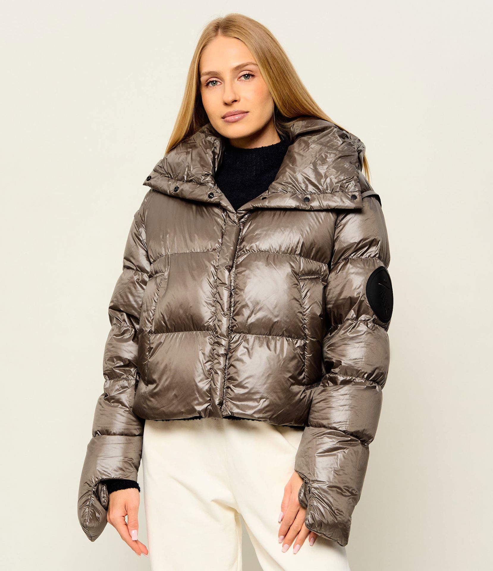 MMC Puchowa kurtka 2w1 Rafo Cropped Fit