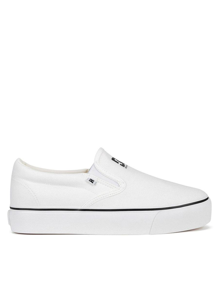 Dc Shoes Tenisówki Damskie Biały WFA3015-1