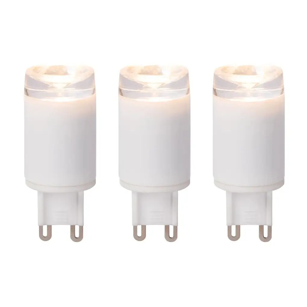 Zestaw 3 szt. żarówki G9 49097/09/31 LED 3W 2600-2700K 260LM białe