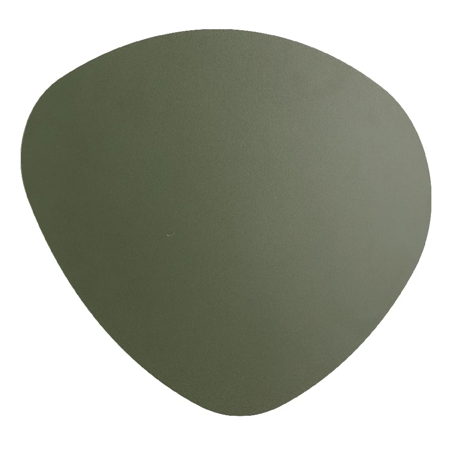 Minimalistyczna lampa na ściane 10631 kamień owalny czarny