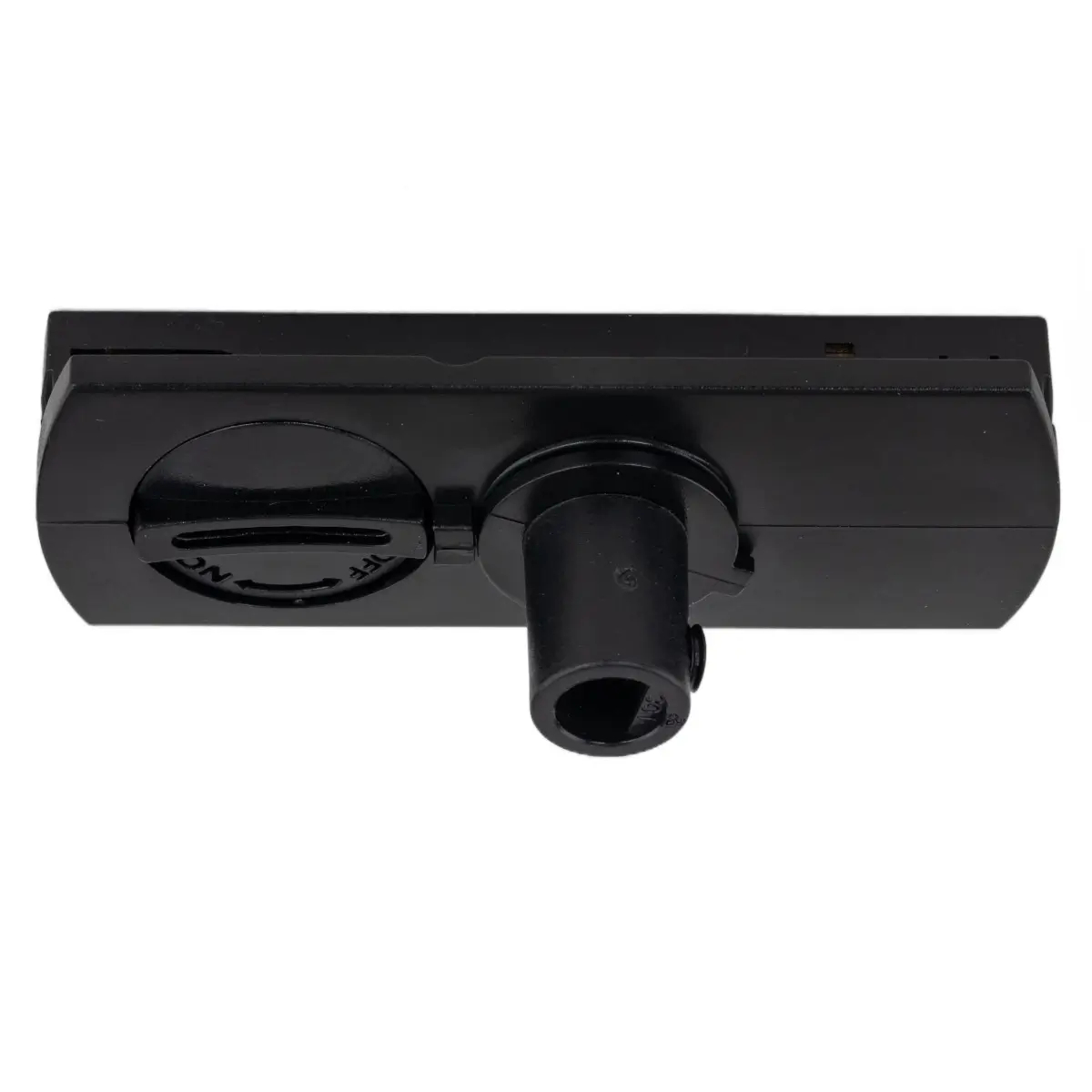 Szynowy adapter 1-fazowy Slim 11030 z hamulcem czarny