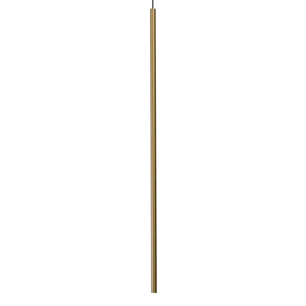 Minimalistyczna lampa wisząca BIRMA AZ7165 LED 3W 3000K podłużna złota