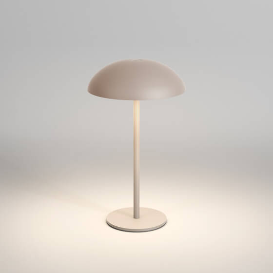 Stołowa lampka zewnętrzna MROOM 26576-M927-D9-TD-82 kaszmirowa LED 4W 2700K dotykowa