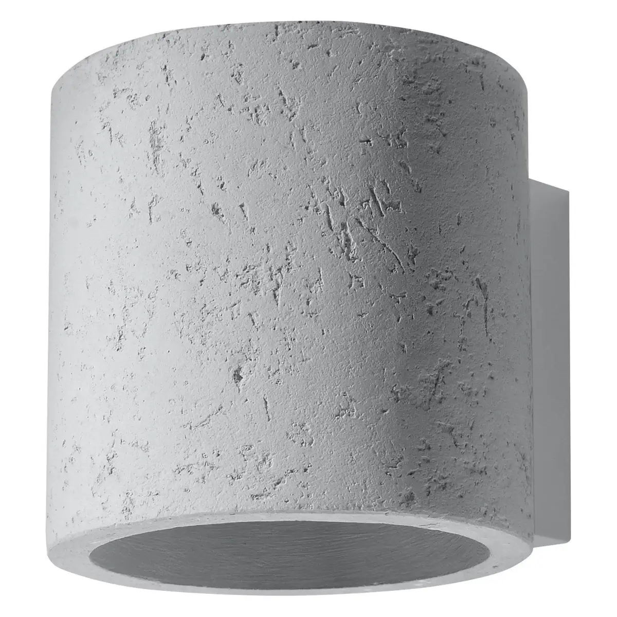 Kinkiet LAMPA ścienna SL.0486 betonowa OPRAWA tuba okrągła beton OUTLET