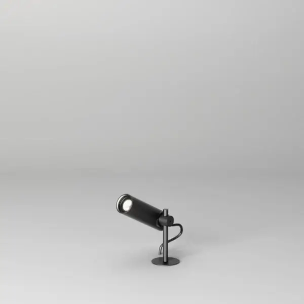 Zewnętrzny słupek do ogrodu DART czarny reflektor IP65 LED 3W 3000K 26539-M930-F1-00-12