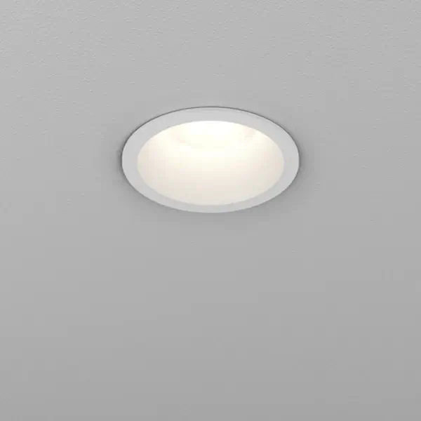 Wpustowa lampa sufitowa biała HOLLOW oczko 1xGU10 50W na korytarz 38054-G000-00-PH-13