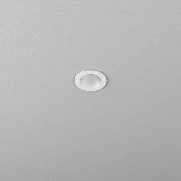 Sufitowa lampa podtynkowa biała HOLLOW LED 2,5W 3000K wpustowa do salonu 37986-M930-FW-00-13