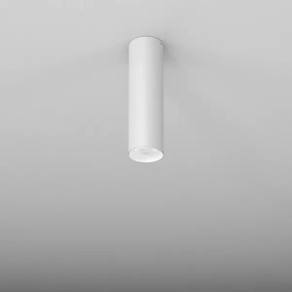 Lampa sufitowa minimalistyczna biała PET next LED 8,5W 3000K tubka do sypialni 46962-M930-FW-00-13