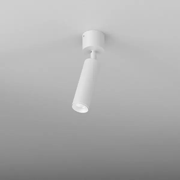 Sufitowa lampa regulowana tubka biała PET next LED 4,5W 3000K spot 16359-M930-WW-00-13