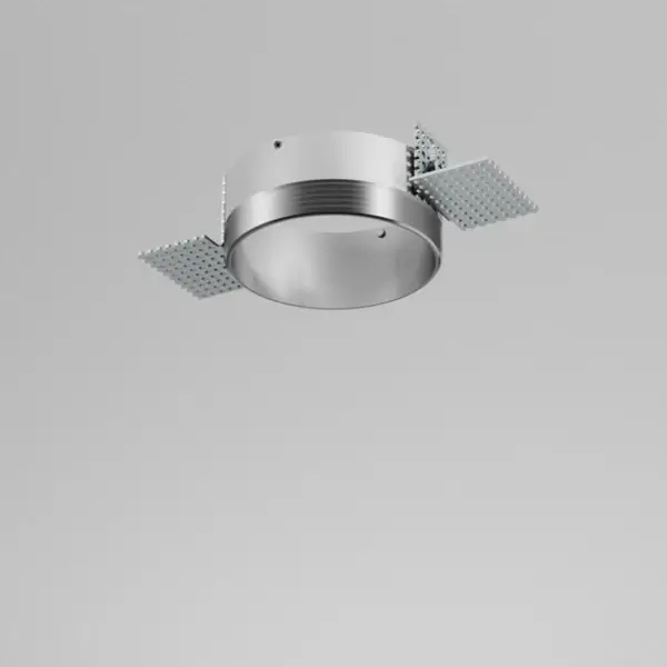 Wpuszczana oprawa srebrna aluminium PUTT do lamp podtynkowych 81248-11