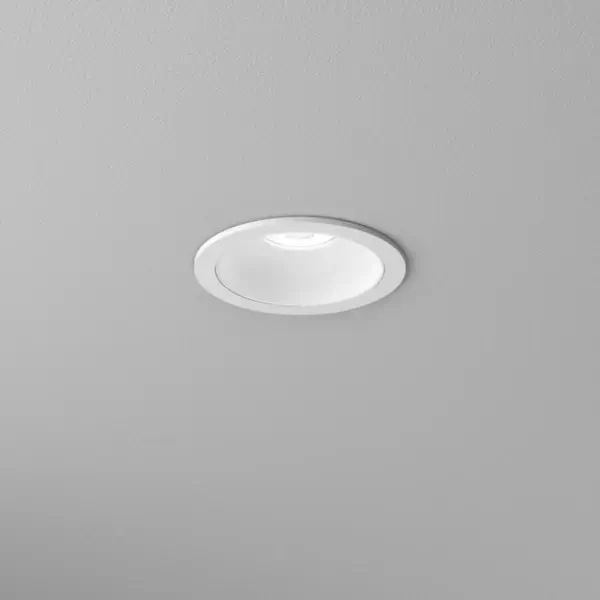 Podtynkowe oczko sufitowe białe SIRCA LED 8,5W 3000K okrągłe wpustowe 37988-M930-WW-00-13