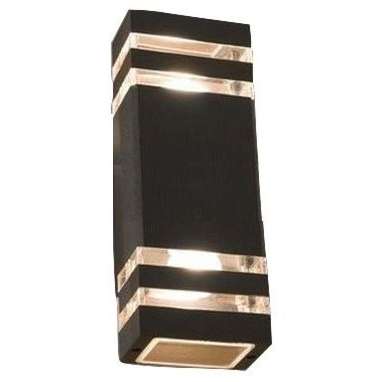 Lampa elewacyjna zewnętrzna do ogrodu IP54 outdoor czarna RIO OUTLET