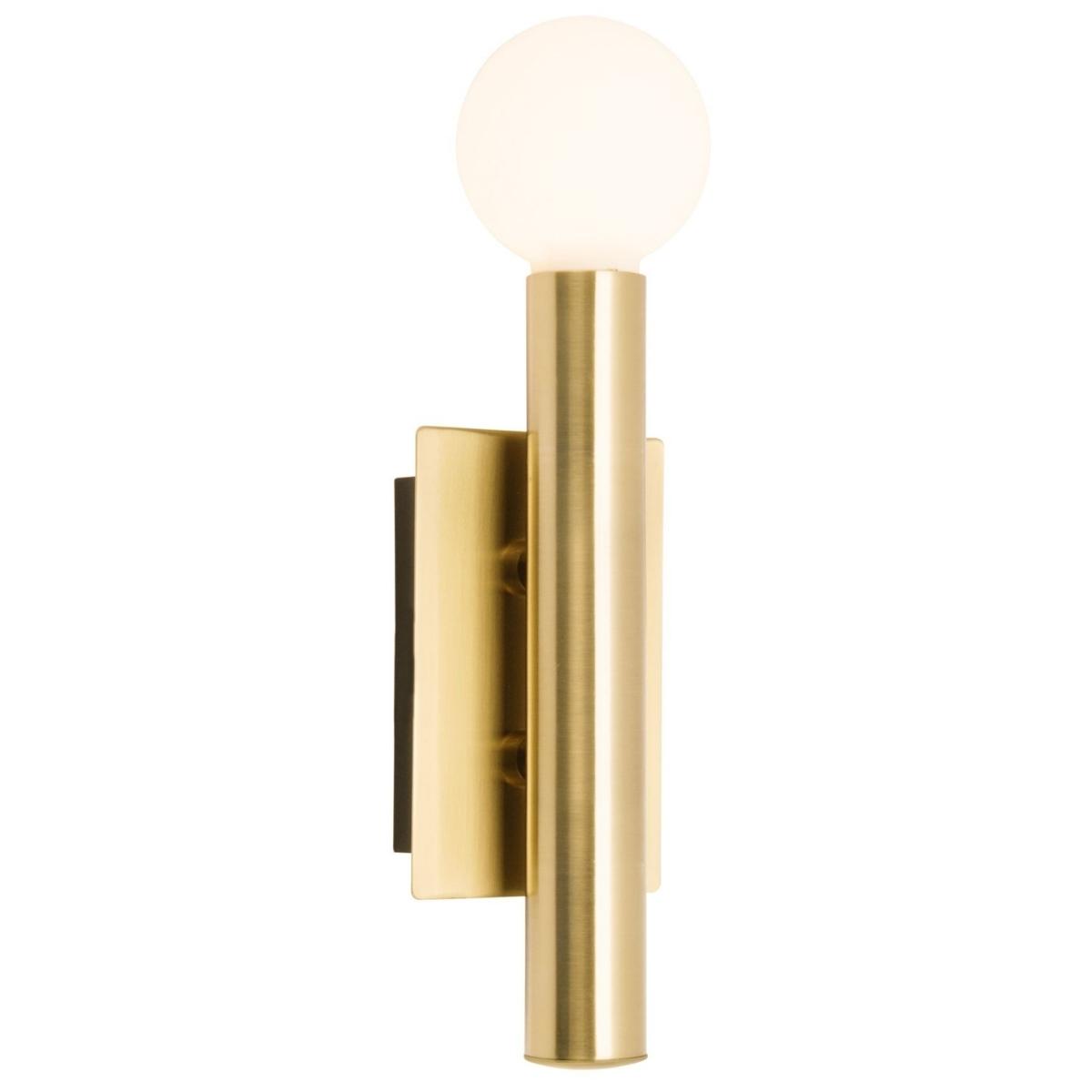 Ścienna lampa kula Lucky 90053/31 art deco mosiądz OUTLET