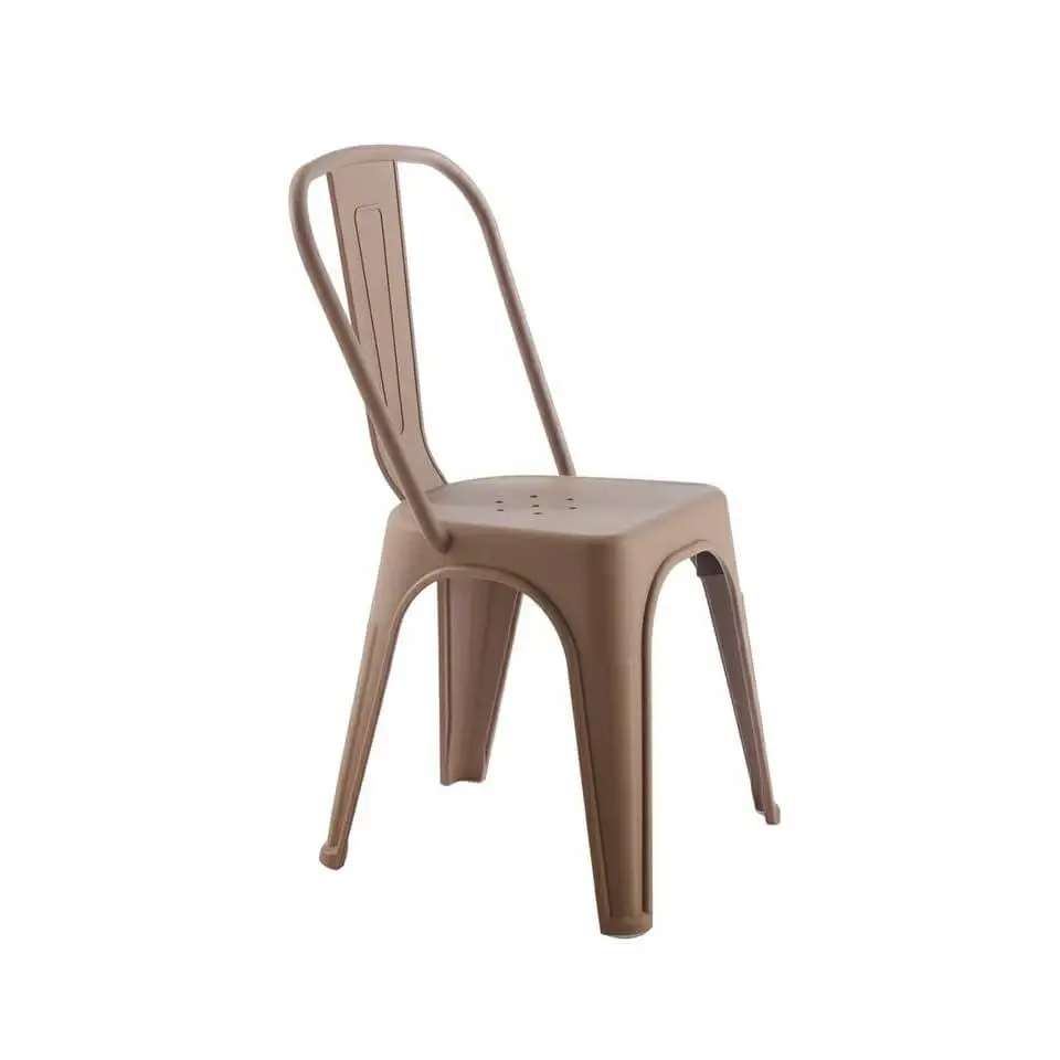 Tarasowe krzesło PARIS brązowe 5900168835801 wys. 86 cm do ogrodu