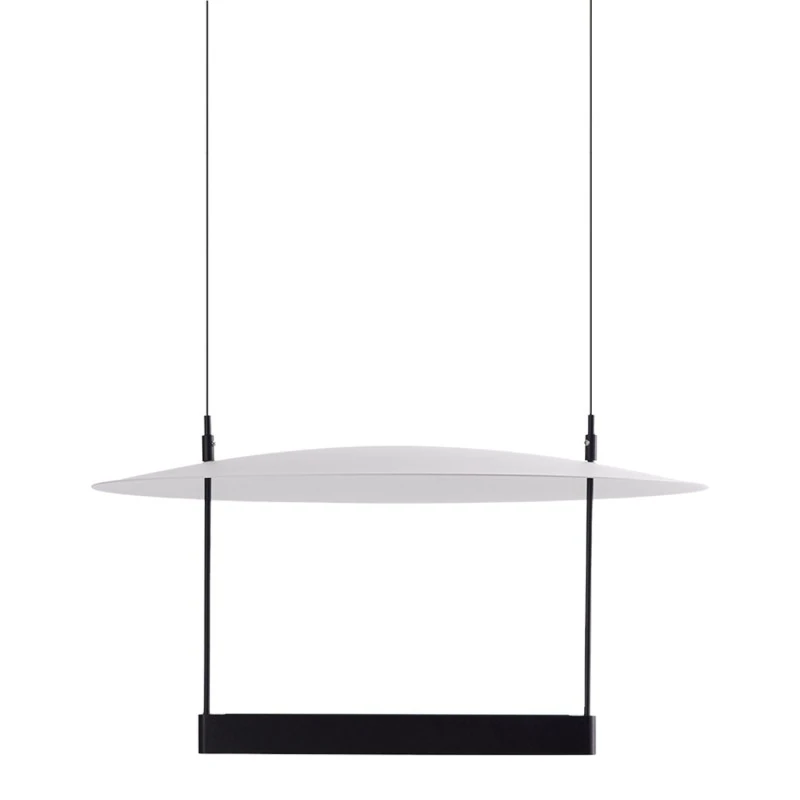 Lampa wisząca PORTOFINO czarna biała AZ6660 30W 3000K designerska
