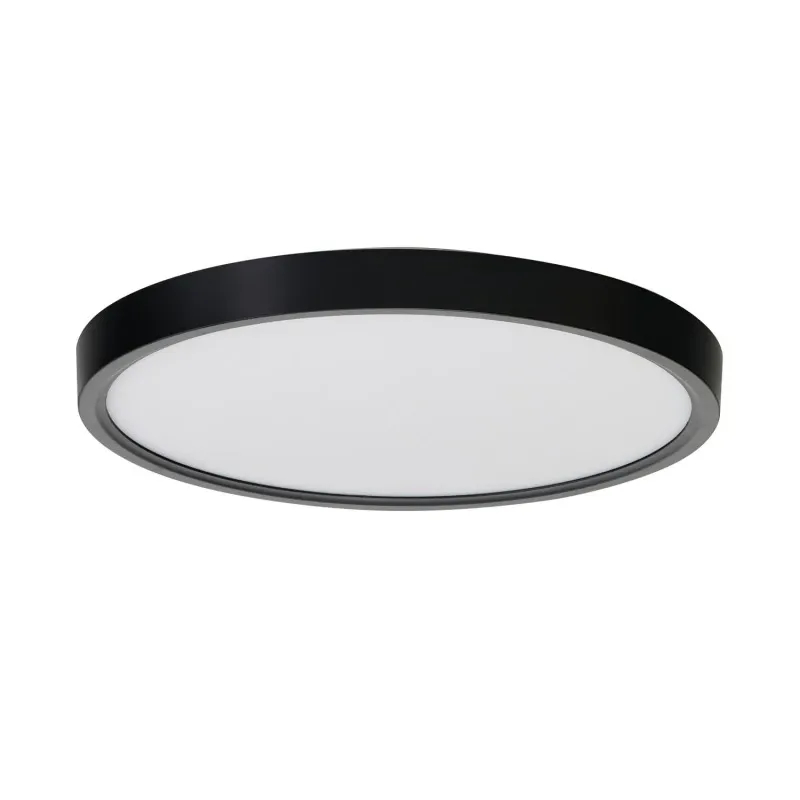 Okrągły plafon ARNOR czarny biały AZ6541 1xLED 24W 3000-6000K owalny