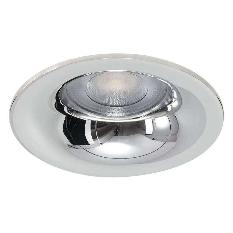 Lampa sufitowa srebrna PUR AZ6852 1xLED 8W 2700-6500K oczko punktowe