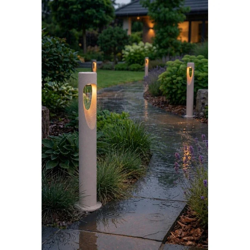 Stojąca lampa do ogrodu VILAGIO AZ7136 1xLED 6W 4000K IP65 tuba