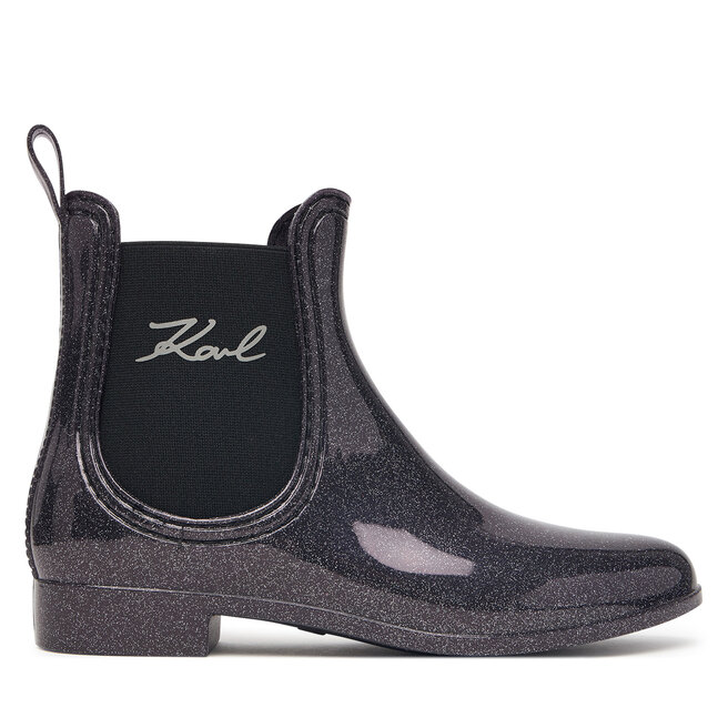 Kalosze KARL LAGERFELD KL94775S Fioletowy
