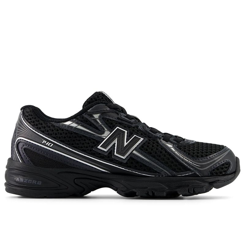 Buty dziecięce New Balance PZ740BM - czarne