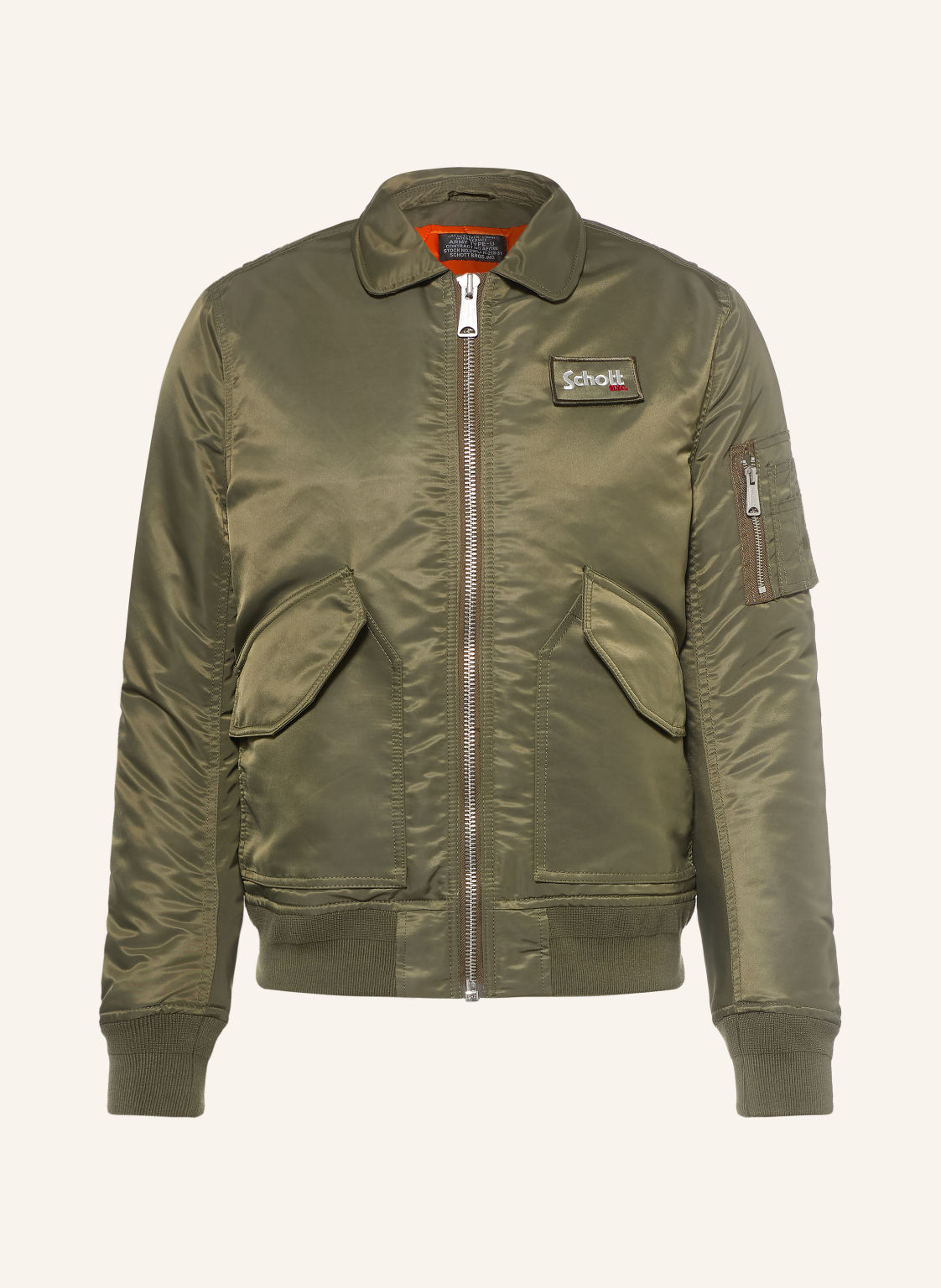 Schott Nyc Bomberka gruen