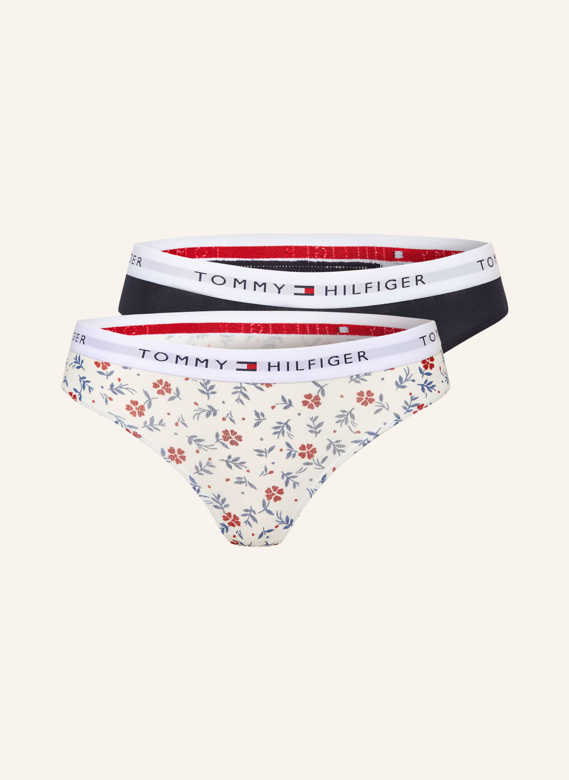 Tommy Hilfiger Zestaw 2 Par Slipów weiss