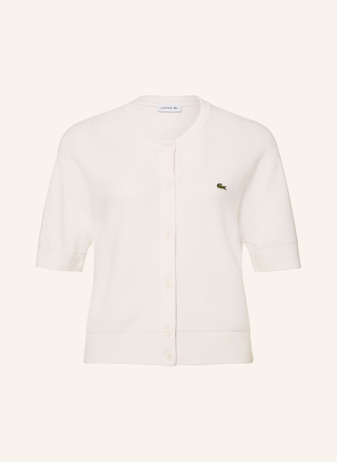 Lacoste Kardigan weiss