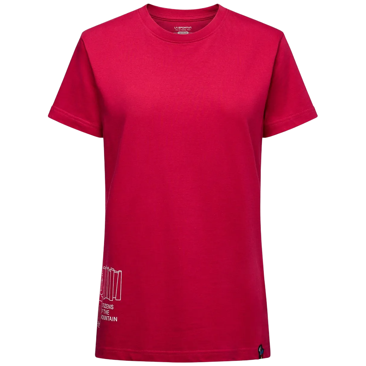 Koszulka damska La Sportiva Citizen of the Mountain T-Shirt W Rozmiar: L / Kolor: różowy/biały