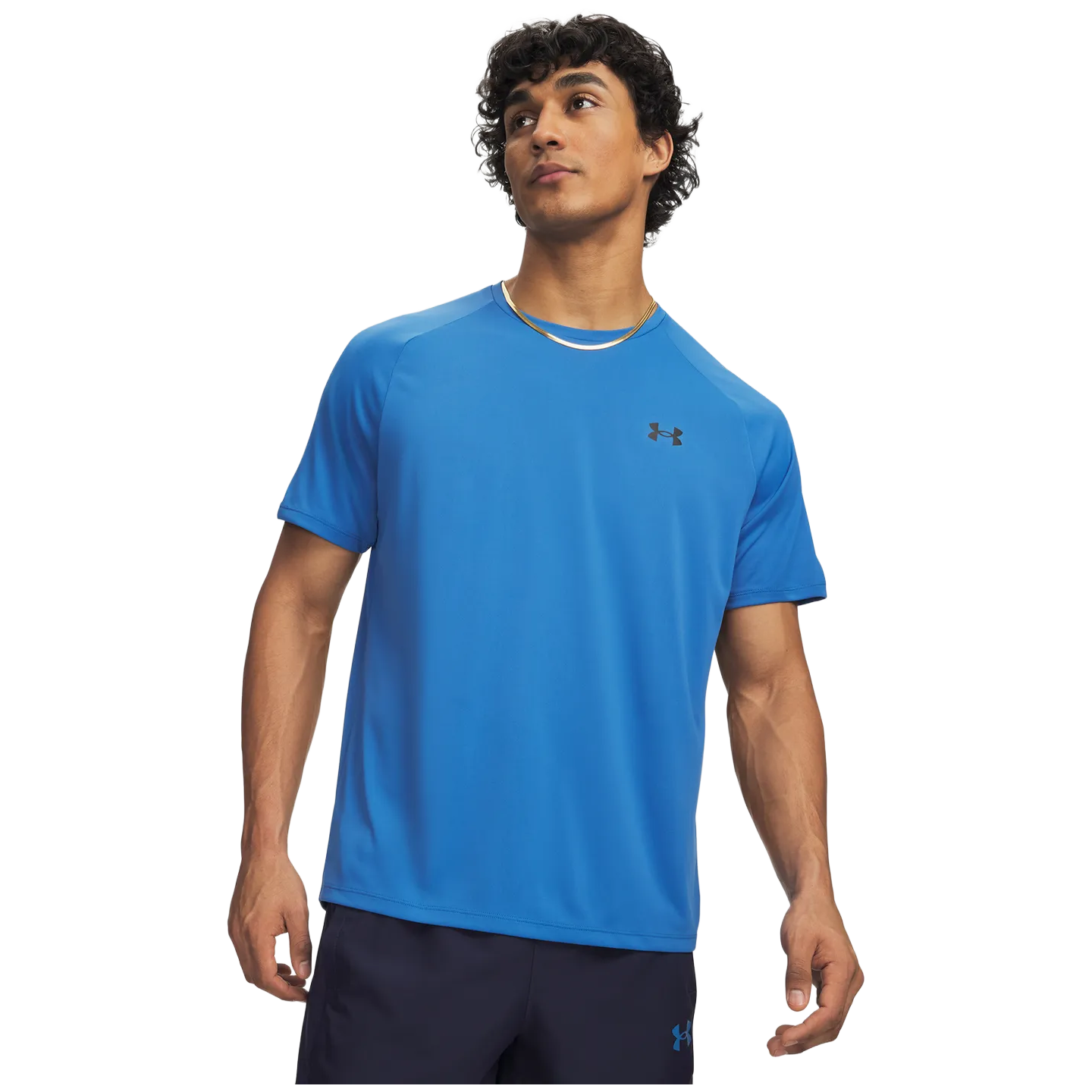 Koszulka męska Under Armour Tech SS Tee 2.0 Rozmiar: M / Kolor: niebieski/biały