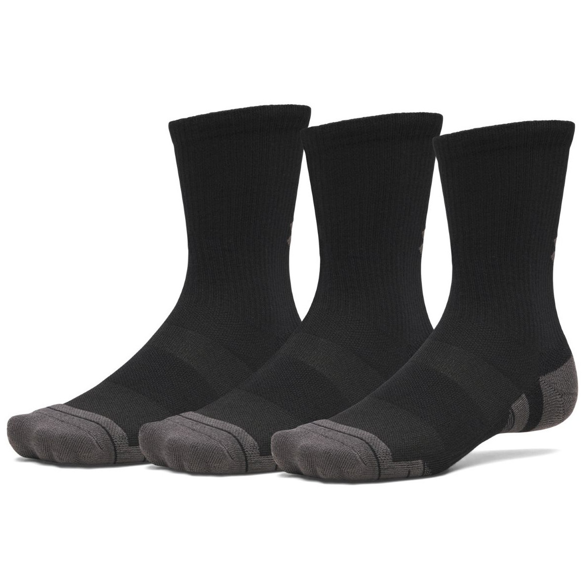 Zestaw skarpetek Under Armour New UA Perf Tech 3Pk Crew Rozmiar skarpet: 36,5-42 / Kolor: czarny