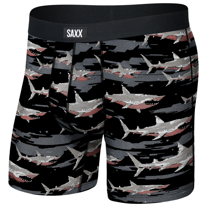 Bokserki Saxx Daytripper Comfort Boxer Brf Fly Rozmiar: M / Kolor: czarny/beżowy