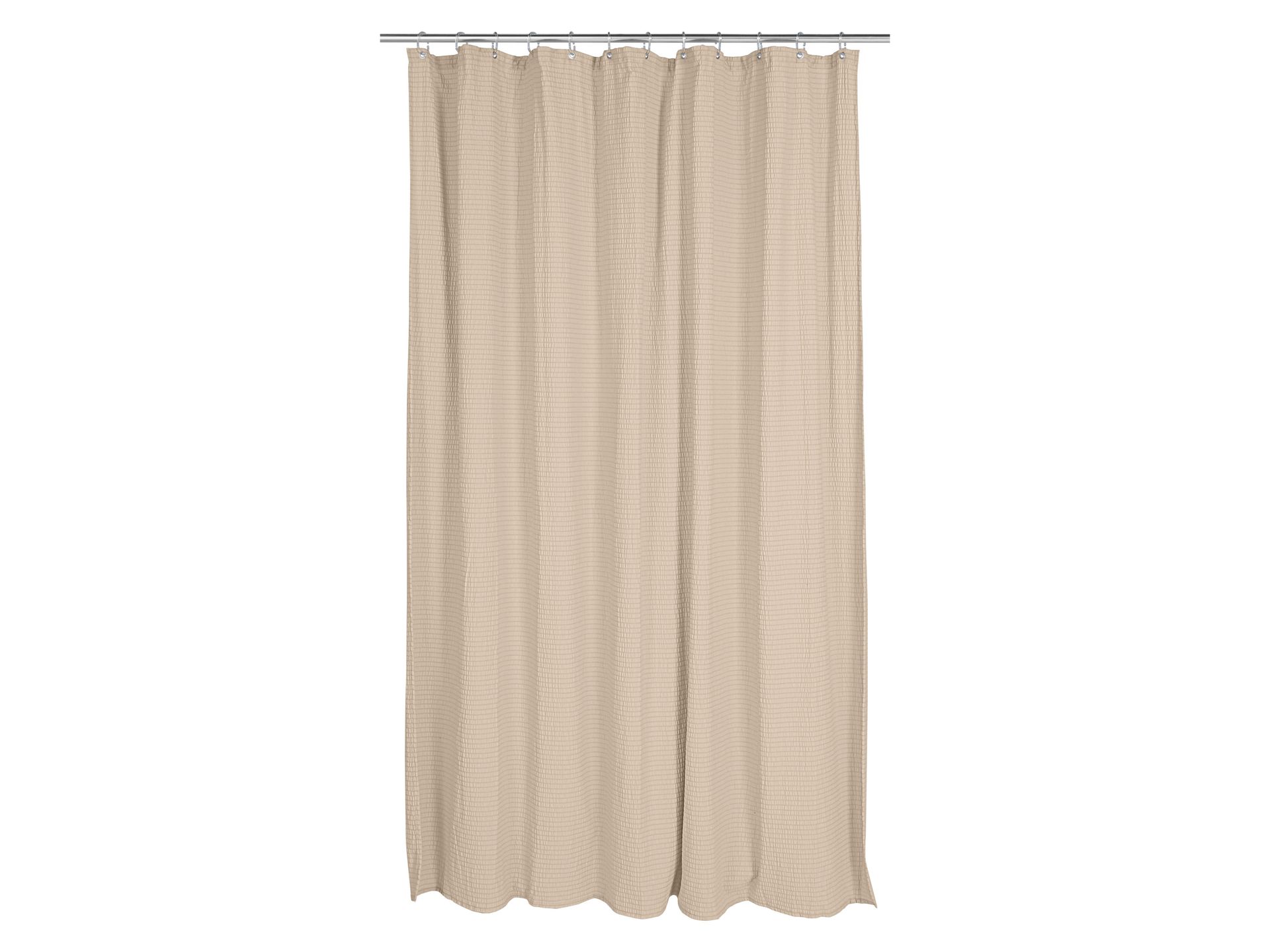 LIVARNO® Zasłona prysznicowa, 180 x 200 cm (Beżowy)