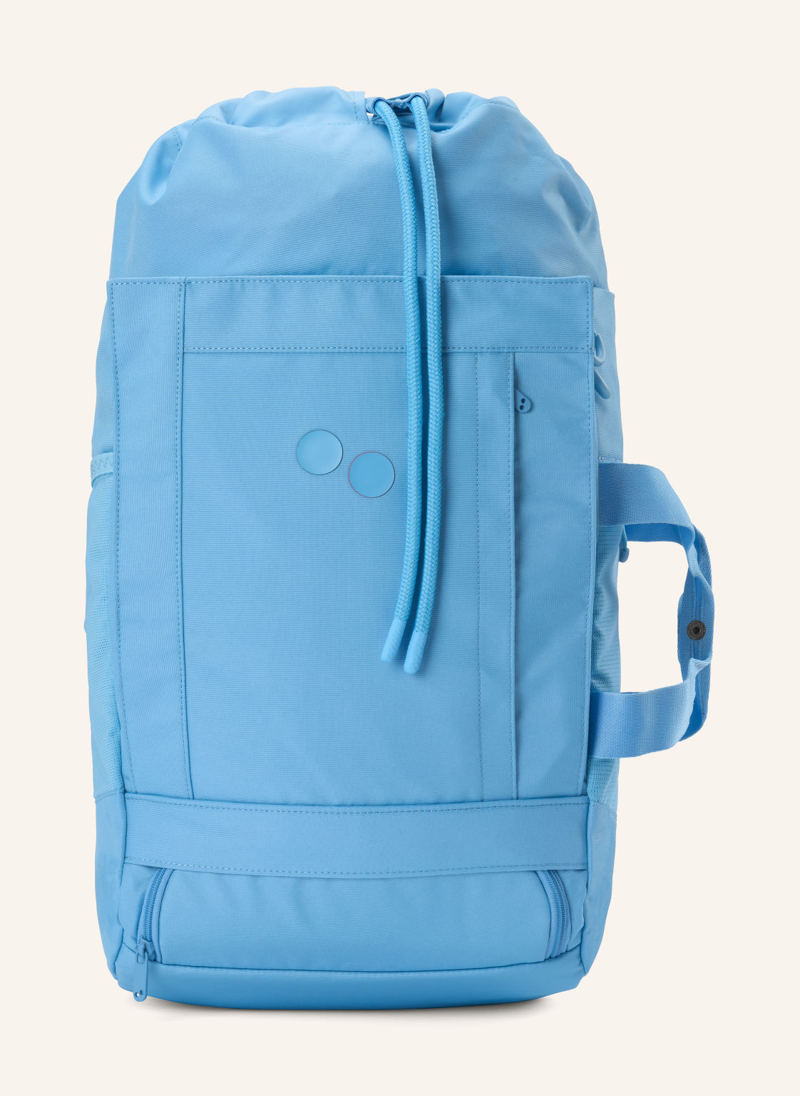 Pinqponq Plecak Blok Medium Z Kieszenią Na Laptop blau