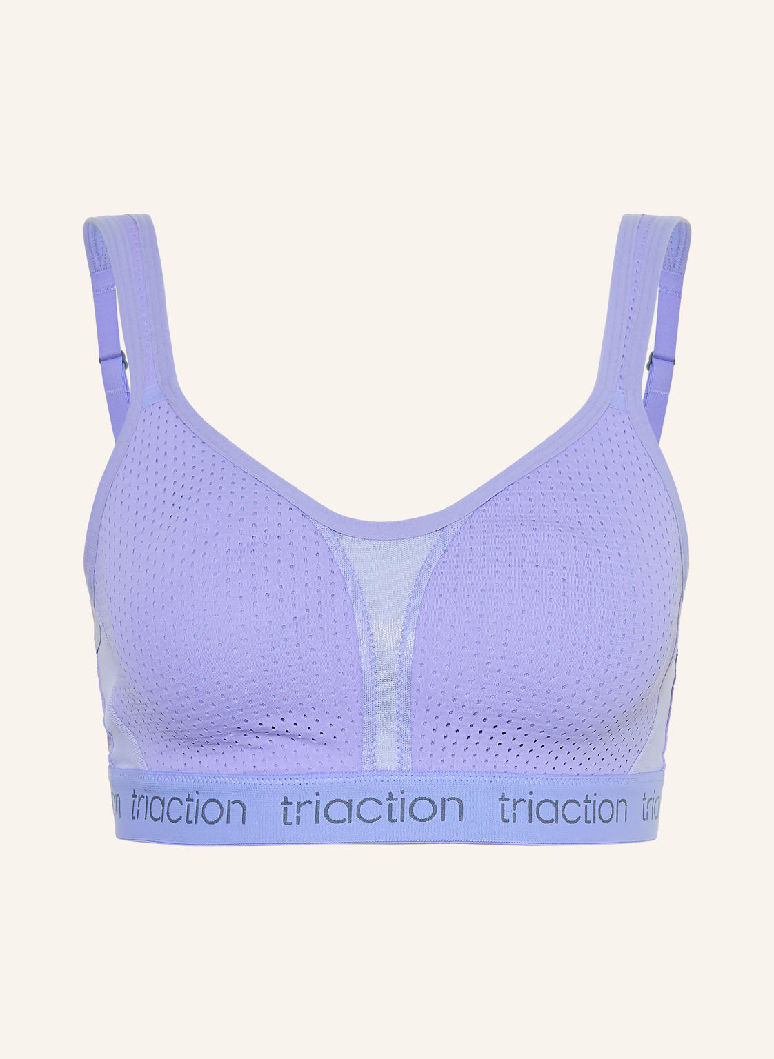 Triumph Biustonosz Sportowy Triaction Energy Lite Z Siateczką lila
