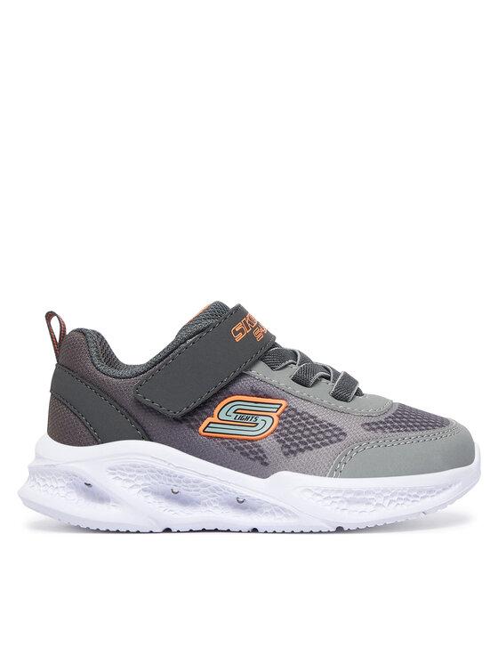 Skechers Sneakersy Meteor-Lights-Krendox 401495N/CCGY Szary